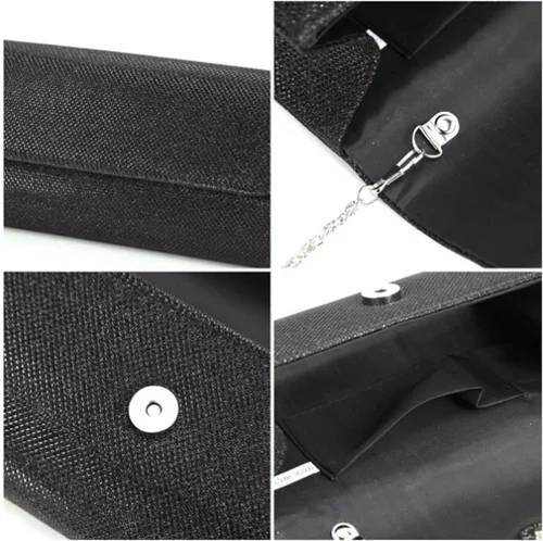 Vista 4 de Bolso de mano pequeño para mujer, con cadena de hombro