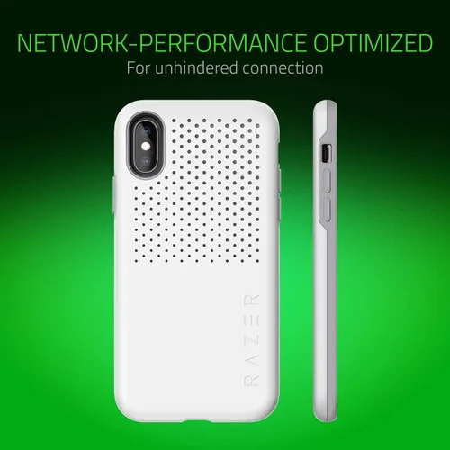 Vista 6 de Razer Arctech Pro Funda para iPhone Xs / iPhone Xs: termafena y refrigeración de rendimiento de ventilación, compatible con carga inalámbrica