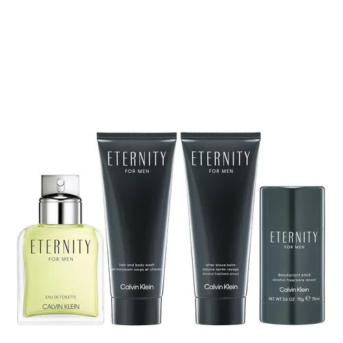 Vista 5 de Calvin Klein Eternity Desodorante para hombres con notas de mandarina, salvia, cedro y ámbar 2.6 fl oz