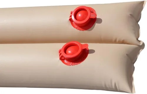 Vista 9 de Buffalo Blizzard Bolsas de agua negras de doble cámara de 8 pies de largo para cierre de piscina de invierno, 1 paquete, material de vinilo