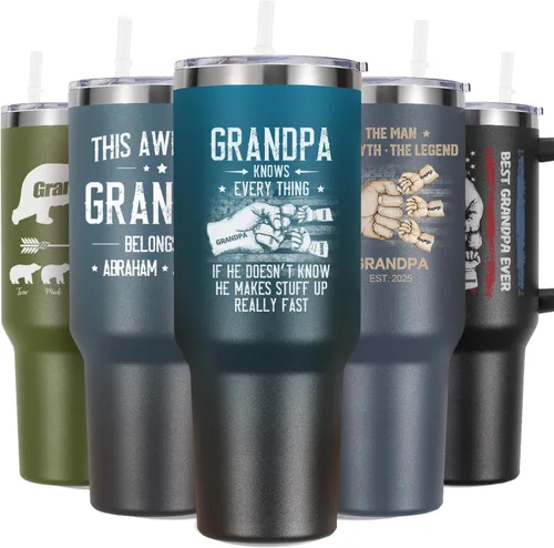 Vista 15 de Regalos para jefes para hombres y mujeres, vaso de vino negro de 20 onzas con tapa y pajilla, perfecto para regalos del día del jefe, Navidad