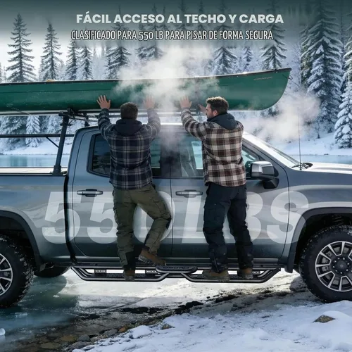 Vista 3 de Estribos OEDRO compatibles con Chevy Silverado/GMC Sierra 1500 07-18