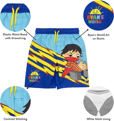 Vista 5 de Dreamwave - Bañador para niño (factor de protección solar 50)