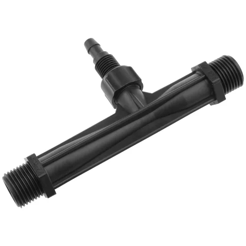 Vista 3 de AYLIFU 1/2Inch Venturi Inyector Negro Riego Venturi Venturi Fertilizante Mezclador Inyectores Equipos y Herramientas para Riego Agrícola de Jardines