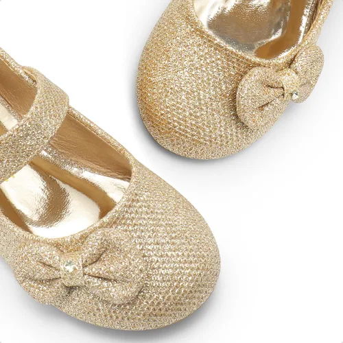Vista 7 de DREAM PAIRS Zapatos de vestir para niñas, con lazo lateral, Mary Jane, flores, zapatos planos de bailarina (bebéniño pequeño)