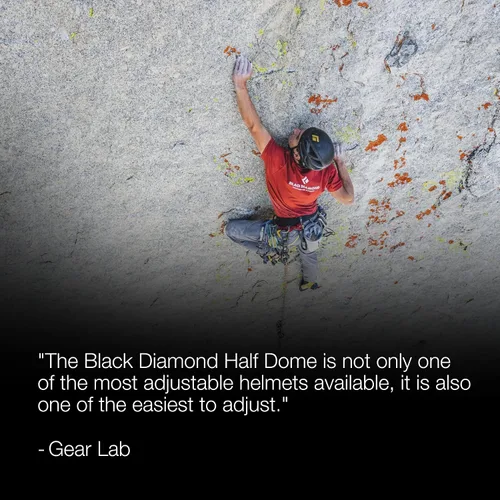 Vista 4 de BLACK DIAMOND Casco de Escalada en Roca Half Dome Talla Ajustable Ligero y Duradero Protección Ventilada