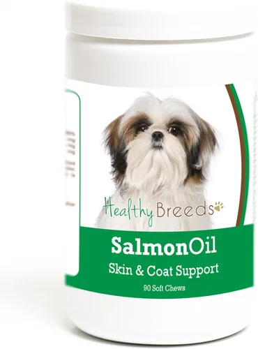Vista 135 de Healthy Breeds Affenpinscher - Masticables suaves de aceite de salmón, 90