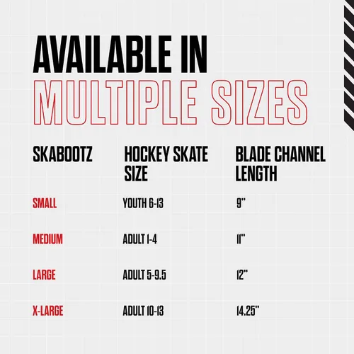 Vista 7 de Skaboots Walkable Hockey Skate Guards