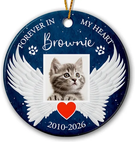 Vista 12 de Foto personalizada para el primer adorno de Navidad del bebé 2026, regalo de recuerdo del bebé, adornos de foto de primera Navidad para bebé