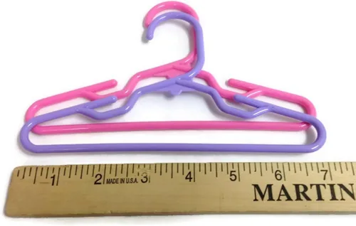 Vista 4 de Perchas para muñecas de 18 pulgadas para ropa de muñecas o ropa para mascotas, ropa para perros pequeños, juego de 24 piezas