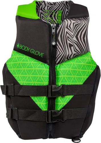 Vista 10 de Body Glove Men's Phantom USCGA Life Jacket Verde/Gris