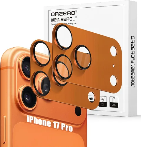 Vista 56 de Orzero Paquete de 2 protectores de lente de cámara compatibles con Google Pixel 9 Pro XL, protector de cámara de metal y vidrio de alta calidad