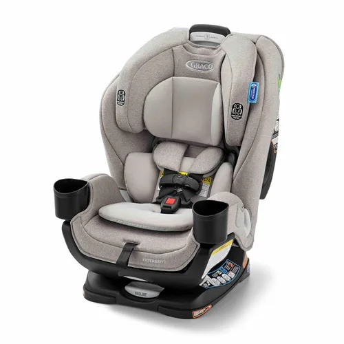 Vista 12 de Asiento de coche convertible para bebé Graco Extend2Fit, orientación hacia atrás y hacia adelante, panel de extensión ajustable para mayor espacio