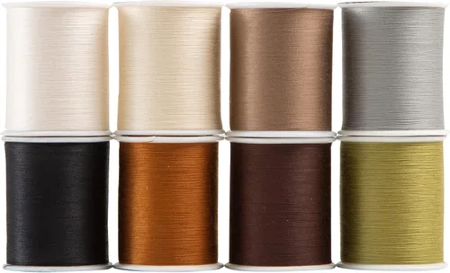 Vista 6 de Superior Threads Hilo de Coser y Acolchado de Poliéster Completo 300 Yardas Carrete 6-Pack (Negro)