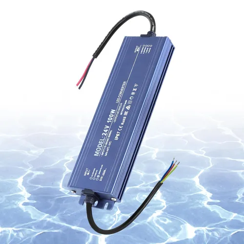 Vista 13 de Controlador LED de 12 V 100 W impermeable IP67, transformador LED ultra delgado de 110 V CA a 12 V CC 8.3 A 100 vatios silencioso convertidor