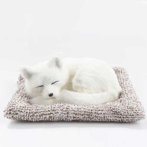 Vista 5 de Adorables regalos de peluche de zorro suave de 7 pulgadas, animal de peluche relleno - Incluye hermosa bolsa de regalo cuadrada, lindo regalo