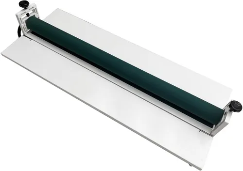 Vista 8 de INTSUPERMAI Máquina laminadora de rollo en frío manual de 51 ", grosor máximo de 0.4 pulgadas, plegable, laminador en frío profesional comercial