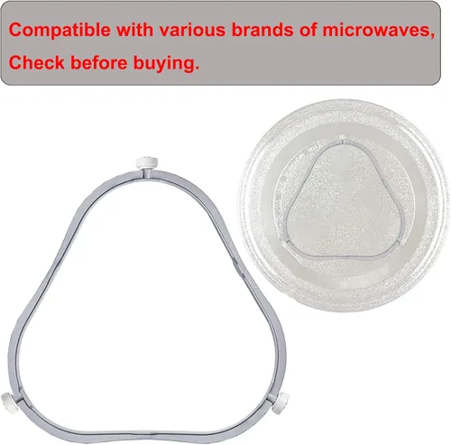 Vista 6 de Anillo giratorio de microondas W11252182 de 7.48 pulgadas, apto para microondas Maytag, sustituye a 8206227, W10435114