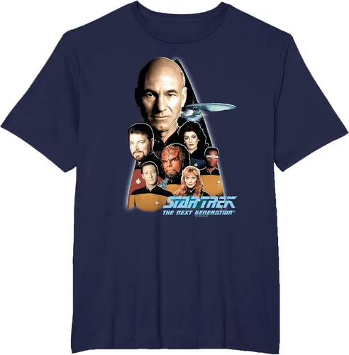 Vista 21 de Star Trek The Next Generation T-Shirt Asphalt Grey