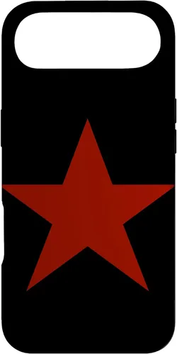 Vista 27 de Cyber Y2K Red Star On Black Front Retro Aesthetic Vintage Case for iPhone 16