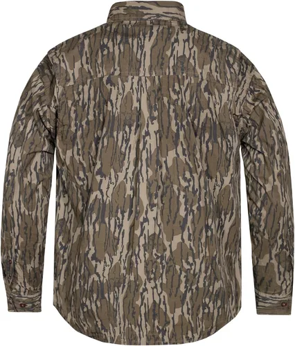 Vista 2 de Mossy Oak Unisex-Adult Men's Long Sleeve Camo Hunting Shirts Cotton Mill