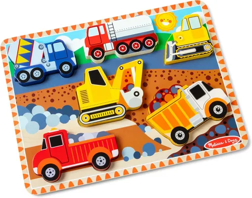 Vista 12 de Melissa & Doug dinosaurio Chunky Rompecabezas de madera, Multicolor