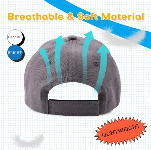 Vista 21 de Peecabe Gorra de béisbol para niños pequeños, unisex, de algodón, ajustable, para bebés, niños, gorra de béisbol para niñas de 1 a 5 años