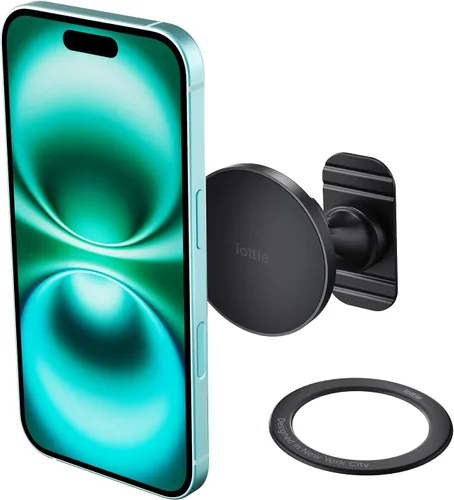 Vista 8 de iOttie iTap 2 Soporte magnético para rejilla de ventilación de automóvil, soporte y base para Samsung Galaxy S22, Google Pixel 7, Motorola Moto G