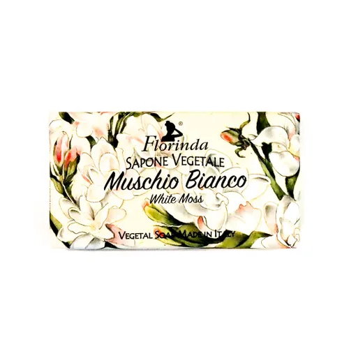 Vista 6 de Florinda Magic of Flowers - Barra de jabón vegetal de musgo blanco, 3.53 oz, 3.5 onzas