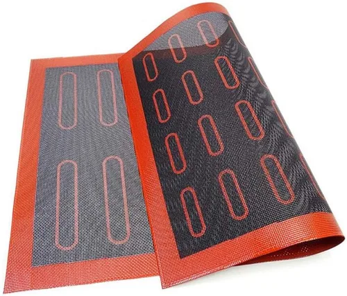 Vista 2 de Eclair - Alfombrilla de silicona antiadherente para pastelería, molde para hornear macarrón, galletas y tartas, para hornear herramientas