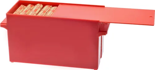 Vista 7 de Nadex Caja de almacenamiento de monedas enrolladas de gran capacidad para monedas de diez centavos Capacidad de 200 dólares, bandeja de monedas