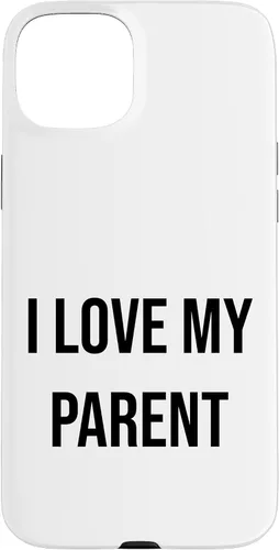 Vista 9 de iPhone 16 I Love My Parent Case