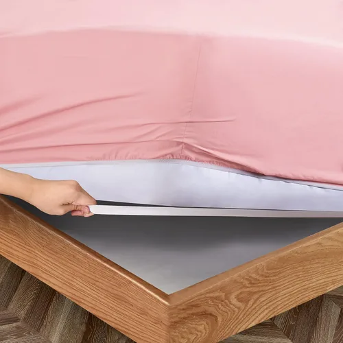 Vista 151 de Manyshofu Juego de sábanas de tamaño individual con bolsillos extra profundos, sábanas y fundas de almohada de 1800 hilos de lujo para hotel, juego