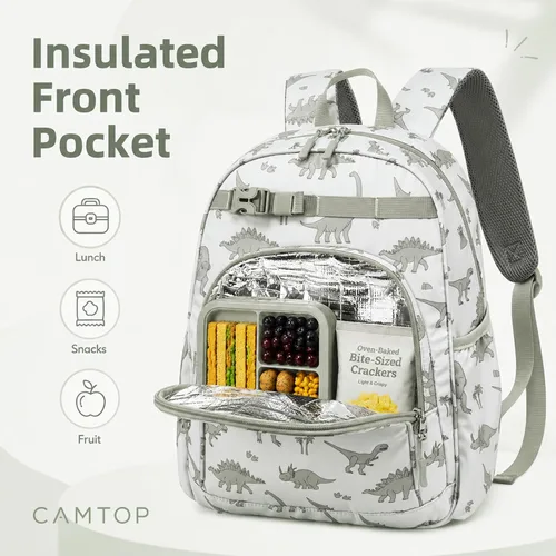 Vista 3 de Mochila para niñas para la escuela, mochila para niños preescolar, jardín de infantes, bolsa de libros primaria, 14.2"x4.5"x10.2", Mochila infantil