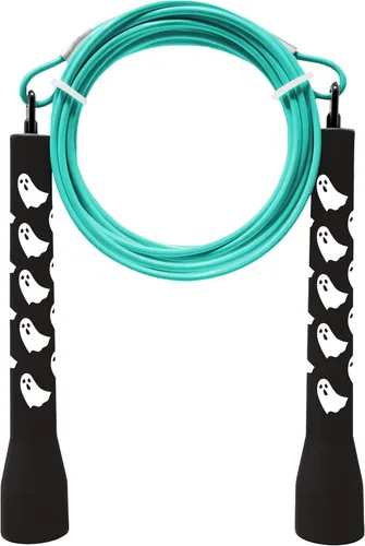 Vista 42 de Double Under Wonder Cuerda de saltar, cuerda de velocidad sin enredos, cuerda de velocidad ajustable para hombres, mujeres, entrenamiento de fitness