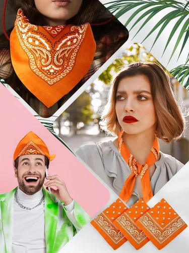 Vista 5 de Unittype 36 bandanas de cachemira 1