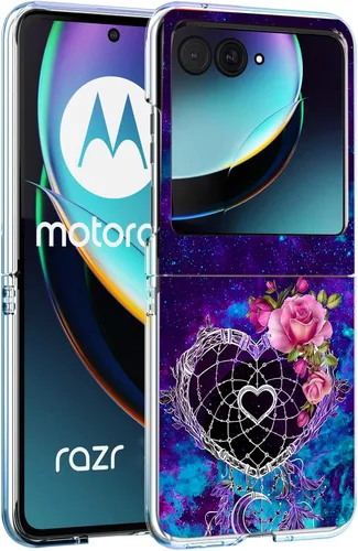 Vista 16 de Razr Plus 2023 - Funda rígida protectora a prueba de golpes para Motorola Razr+ 2023 y Razr Plus 2023