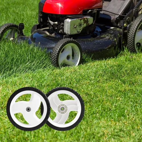 Vista 7 de Cluparis Ruedas traseras para cortacésped 105-1816 (paquete de 2), repuesto de 12 pulgadas para Toro Recycler 205-268 20012 20016 20019, ruedas