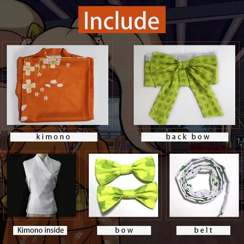 Vista 6 de OSIAS Traje de cosplay Disfraz de anime estilo campus japonés