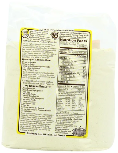 Vista 3 de Bob's Red Mill - Harina de hornear sin gluten para todo uso