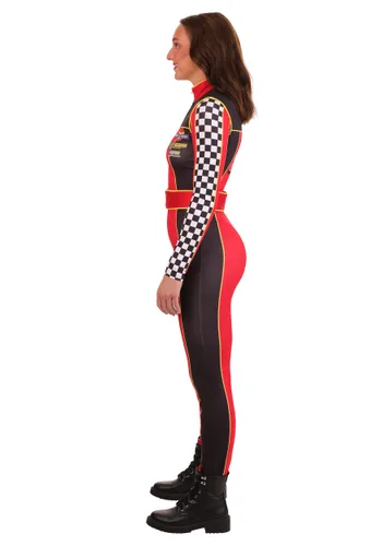 Vista 4 de Disfraz de Uniforme de Equipo de Boxes Disney y Pixar CARS para Mujer Multicolor