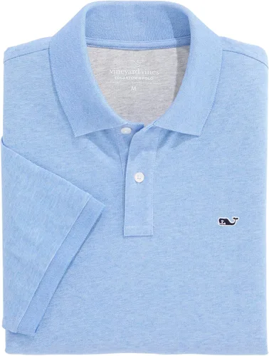 Vista 6 de Vineyard Vines Polo de piqué Edgartown para hombre Albaricoque