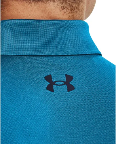 Vista 6 de Under Armour Polo de golf Performance Blocked para hombre