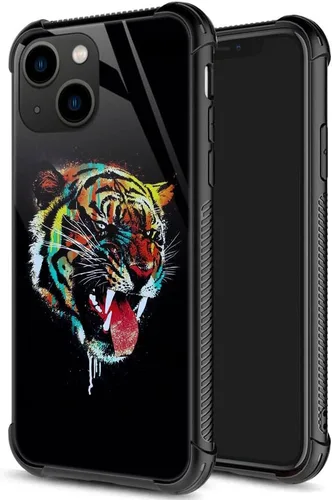 Vista 70 de ZHEGAILIAN Funda para iPhone 14 Pro, protección de grado militar, esquinas a prueba de golpes, funda antiarañazos para iPhone 14 Pro, bandera vieja