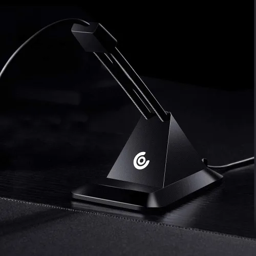 Vista 4 de CASETHRONE Gaming Mouse Cable Management V2 aBell Mouse Bungee V2 Dispositivo para Esports FPS Game negro