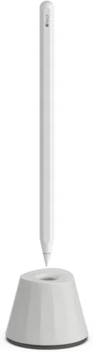Vista 5 de UPPERCASE Designs NimbleStand - Soporte vertical compatible con Apple Pencil con/sin funda o agarre (gris nube)