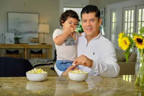 Vista 6 de Amish Country Popcorn Paquete de 6 paquetes de polvo de palomitas de maíz, anticuado, sin OMG