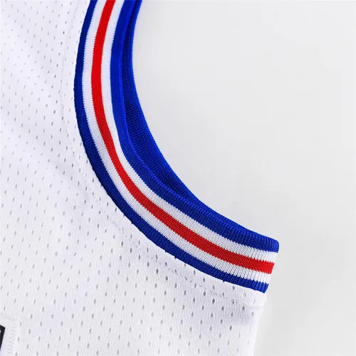 Vista 4 de Camiseta de baloncesto para hombre, diseño de Bugs #1Lola, #10, camiseta deportiva de película espacial, color blanco, XS-XXL