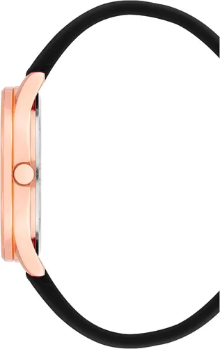 Vista 2 de Nine West Reloj con correa de silicona estampada para mujer