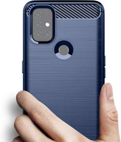 Vista 4 de Asuwish Funda compatible con Oneplus Nord N10 5G y protector de pantalla de vidrio templado, accesorios de celda, fundas delgadas de silicona